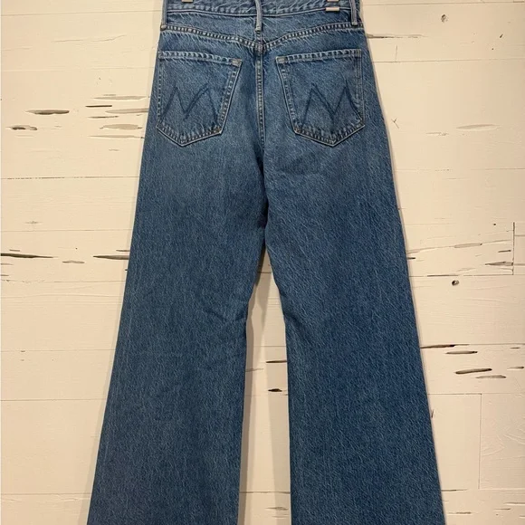 MOTHER Light Blue Flare Jeans - Picture 3 of 11